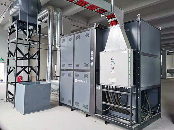 烘箱電導熱油爐控溫，提升面料涂層溫度
